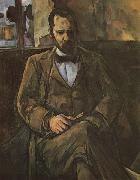 Paul Cezanne Portrait of Ambroise Vollard painting